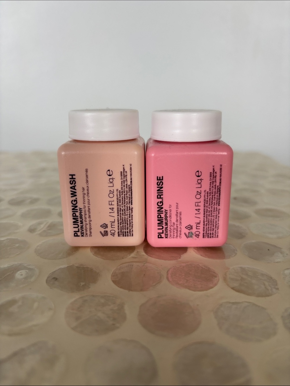 Kevin Murphy Plumping Wash & Plumping Rinse Travel Set -